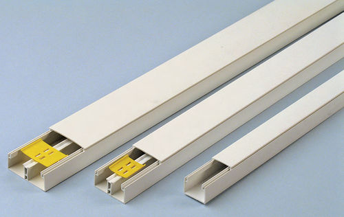Canale di cablaggio - 2 m , IP40 | MINITRIS Series - CANALPLAST - in PVC / modulare