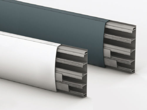 Canale di cablaggio - 120 x 29 mm | SIMMETRIS 2120 Series - CANALPLAST - in PVC / modanatura e battiscopa