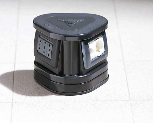 Presa elettrica a pavimento - 200 x 190 x 167 mm | TRIEDRA Series - CANALPLAST - da incasso