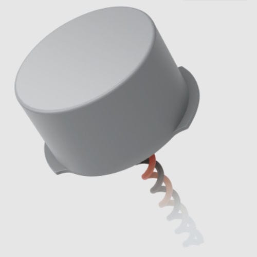 Trasduttore ad ultrasuoni cilindrico - TC0120-001 - Audiowell Electronics (Guangdong) Co., Ltd. - piezoelettrico