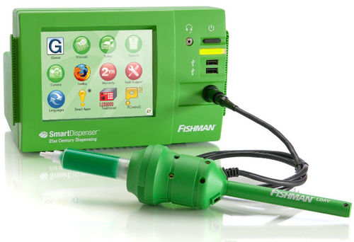 Dosatore per liquidi - SmartDispenser™CA - Fishman - a pistone / a siringa / per applicazioni mediche