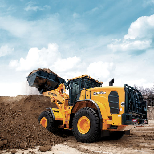 Pala su ruote - HL965 - HYUNDAI HEAYY INDUSTRIES - per cantiere / per miniere e cave / per movimentazione