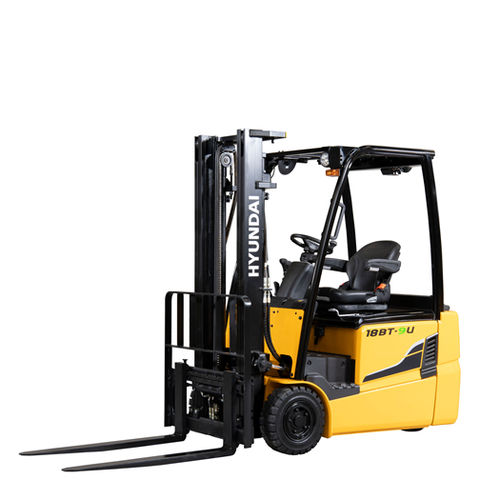 Carrello elevatore elettrico - BT-9U series - HYUNDAI HEAYY INDUSTRIES - con conducente seduto / industriale / controbilanciato