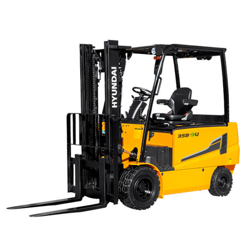 Carrello elevatore elettrico - 25B-9U - HYUNDAI HEAYY INDUSTRIES - con conducente seduto / 4 ruote / controbilanciato