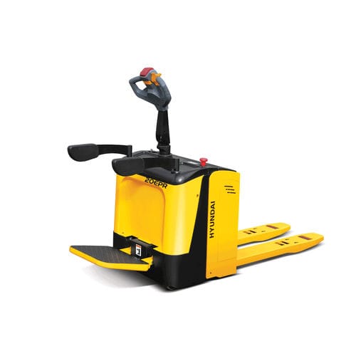 Transpallet elettrico - 20EPR - HYUNDAI HEAYY INDUSTRIES - a piattaforma / con conducente seduto / con conducente in piedi