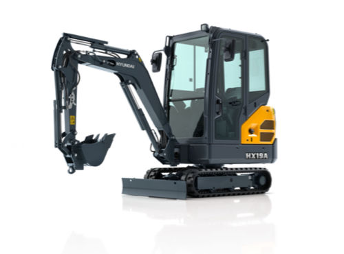 Escavatore intermedio - HX19A - HYUNDAI HEAYY INDUSTRIES - cingolato / diesel / per cantiere di costruzione