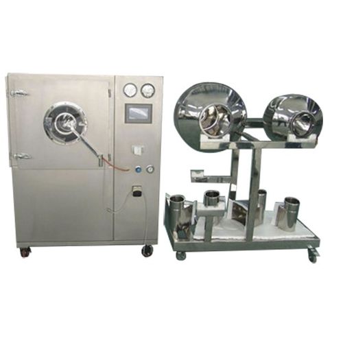 Spalmatrice da laboratorio - BSGB-5F - Liaoyang bright shine pharmaceutical machinery - per rivestimento di pellicole / per applicazioni farmaceutiche / per farmaci
