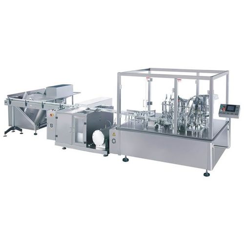 Riempitrice automatica - BYG4/2/2-100 - Liaoyang bright shine pharmaceutical machinery - per bottiglie / per flaconi / per vaschette
