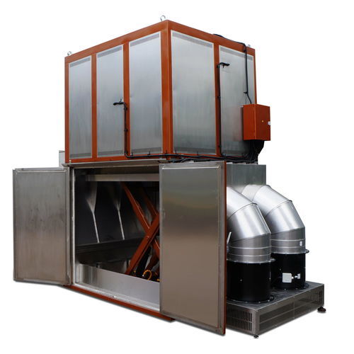 Forno a campana - Heldors - automatico / in acciaio inossidabile / compatto