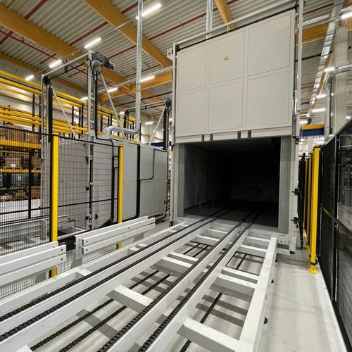 Forno a camera - ICO line - Heldors - a nastro trasportatore / a rulli / passante