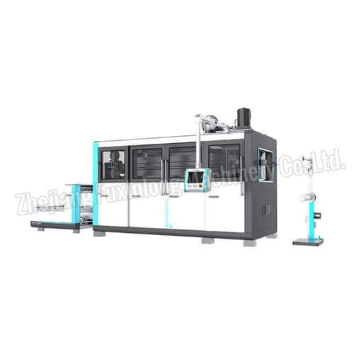 Termoformatrice di lastre - FJL-SZ series - Zhejiang Fuxinlong Machinery Co.,Ltd - PP / in PS / per produzione di bicchieri