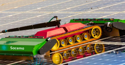 Robot di pulizia per pannelli solari - AMECA series - CEPILLOS SACEMA