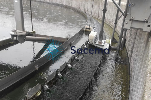 Sistema di pulizia a spazzzola - WWTP - CEPILLOS SACEMA - automatico / industriale / di processo
