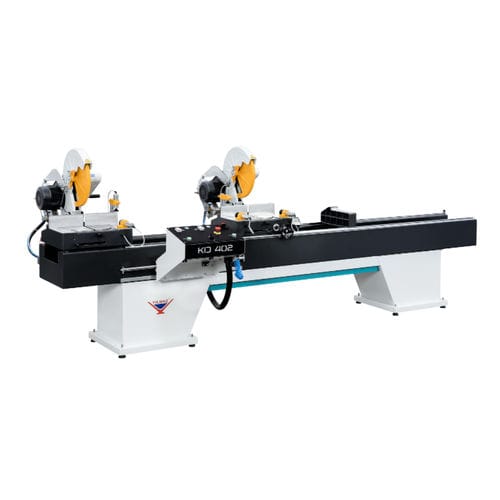Troncatrice a due teste per PVC - KD 402 S  - YILMAZ MACHINE - per alluminio / per legno / per profilati