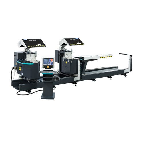 Troncatrice a due teste angolo composto - CDC 600 - YILMAZ MACHINE - per PVC / per alluminio / per profilati