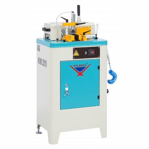 Intestatrice per alluminio - KM 211 S  - YILMAZ MACHINE - per PVC / automatica / per profilati PVC