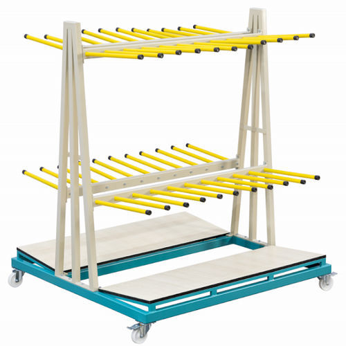 Carrello da trasporto - VP 2000  - YILMAZ MACHINE - postazione di lavoro / porta-finestre / per ante
