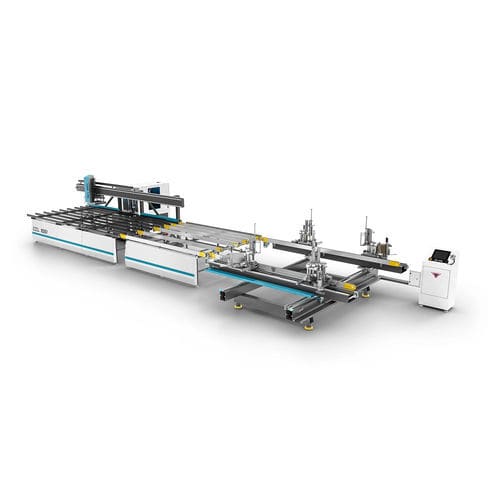 Linea di saldatura e pulitura d'angolo - CCL 1661 - YILMAZ MACHINE - CNC / per profilati PVC / ad uso industriale