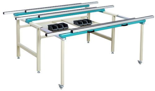 Banco da lavoro in metallo - WB 4000 - YILMAZ MACHINE - per assemblaggio / per officina / a scomparti