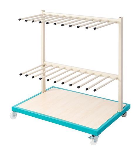 Carrello da trasporto - VP 1000 - YILMAZ MACHINE - di stoccaggio / in plastica / per oggetti lunghi