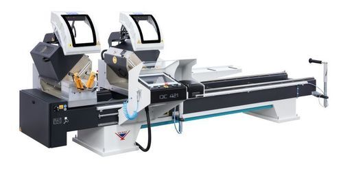 Troncatrice a due teste per PVC - DC 421 PBS - YILMAZ MACHINE - per alluminio / per profilati / angolo composto