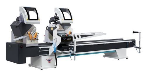Troncatrice a due teste per PVC - DC 421 PSD - YILMAZ MACHINE - per alluminio / per profilati / automatica