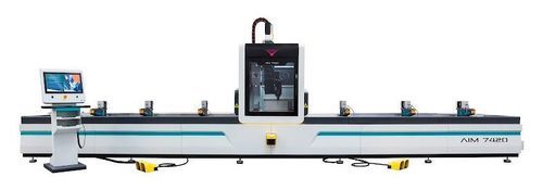 Centro di taglio e lavorazione multifunzione - AIM 7420 - YILMAZ MACHINE - CNC / per profilati in alluminio / per profilati PVC