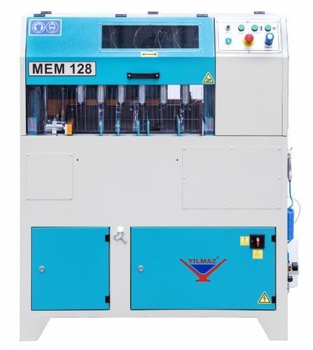 Intestatrice per alluminio - MEM 128 - YILMAZ MACHINE - per PVC / pneumatica / doppia