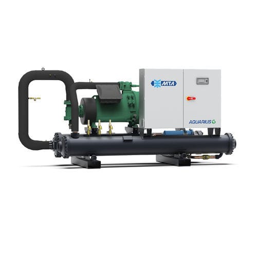 Raffreddatore riscaldatore a condensazione ad acqua - AQUARIUS G - MTA S.p.A - di liquidi / ad uso industriale / per refrigerazione