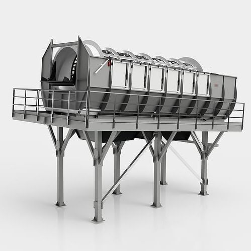 Sgrigliatore rotativa - CAMEC srl - grossolana