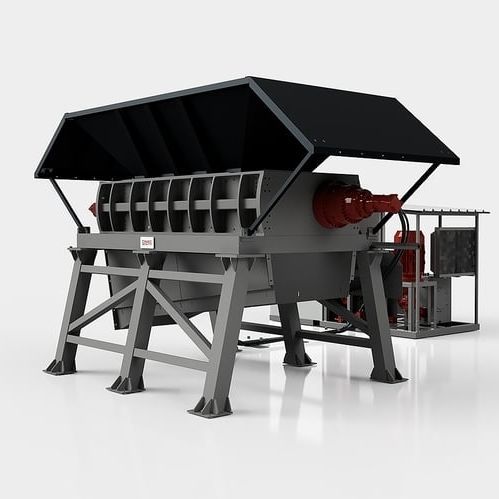 Trituratore laceratore per rifiuti compatto - LC520 series - CAMEC srl