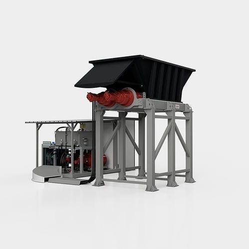 Trituratore laceratore per rifiuti primario - LCB710 series - CAMEC srl - compatto