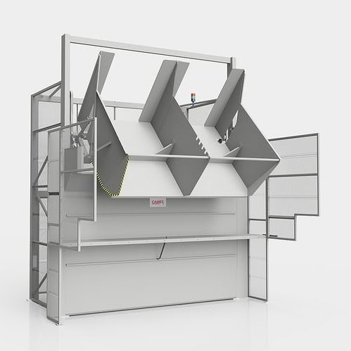 Ribaltatore per cassonetti elettrico - CAMEC srl - pneumatico