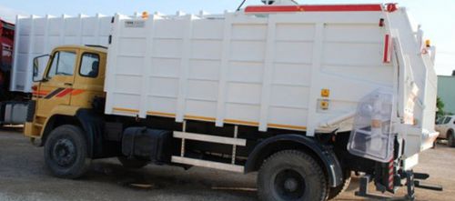 Veicolo raccolta rifiuti con caricamento dall'alto - EMS Machinery - elettrico