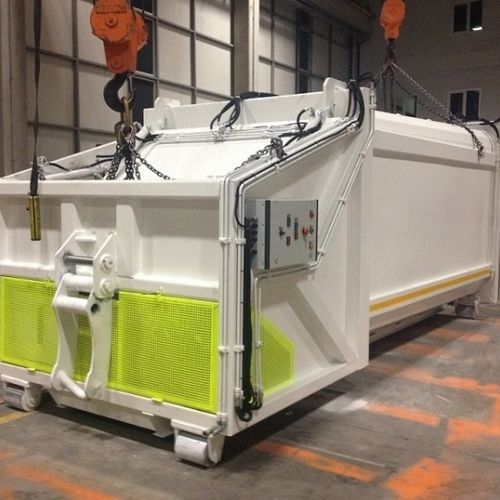 Compattatore per rifiuti misto - EMS Machinery - fisso