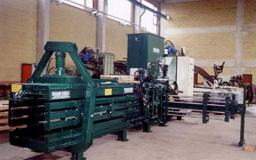 Pressa imballatrice per carta - EMS Machinery - per imballaggi / orizzontale / automatica