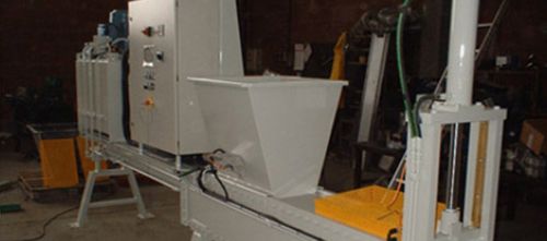 Pressa imballatrice per plastica - EMS Machinery - per rifiuti / per lattine / per alluminio
