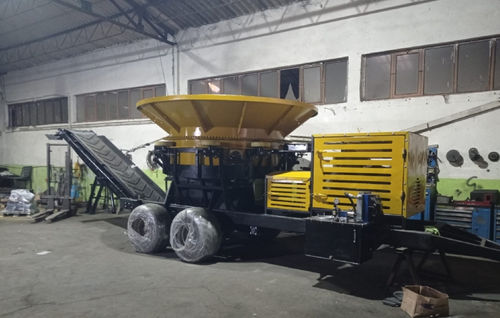 Trituratore laceratore per rifiuti mobile - TG 8000 - EMS Machinery