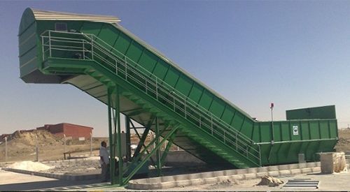 Stazione di trasferimento dei rifiuti non specificato - EMS Machinery - fissa / non specificato / per nastro trasportatore