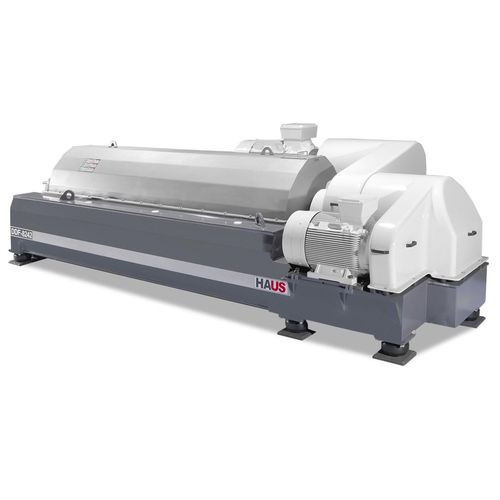Decanter ad uso industriale - DDE 8242 - Haus Centrifuge Technologies - per acque reflue / centrifugo / orizzontale