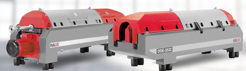 Decanter ad uso industriale - DDE 6642 - Haus Centrifuge Technologies - per acque reflue / centrifugo / orizzontale