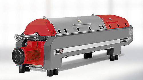 Decanter per l'industria agroalimentare - DDF 4042 / DDF 4043 - Haus Centrifuge Technologies - centrifugo / orizzontale / a 3 fasi