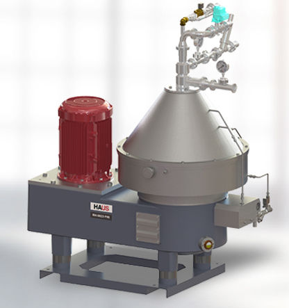 Separatore per liquidi - FBA 5434-P40 - Haus Centrifuge Technologies - centrifugo a dischi / per l'industria agroalimentare / di processo
