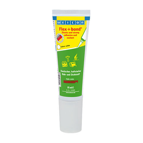 Colla-mastice silicone - Flex+bond® - WEICON - per lavorazione di metalli / per ceramica / per plastica