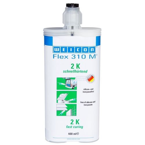 Colla ibrida - Flex 310 M® 2 K - WEICON - per metallo / per plastica / monocomponente