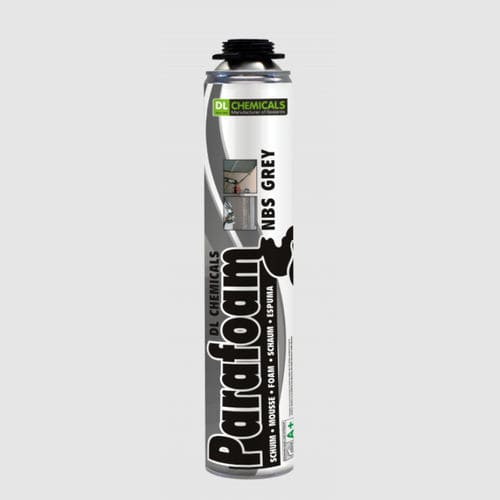 Schiuma espansa poliuretano - Parafoam NBS grey - DL Chemicals - per pistola a cartucce
