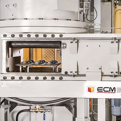 Forno a camera - ICBP® NANO series - ECM Technologies - di sinterizzazione / di carbonitrurazione / di tempra con gas