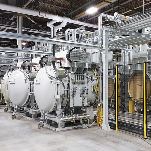 Forno a camera - ICBP® JUMBO - ECM Technologies - a nastro trasportatore / di sinterizzazione / di tempra