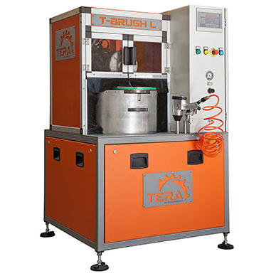 Macchina lucidatrice automatica - T-Brush - Tera Automation - per metalli / per campioni metallografici