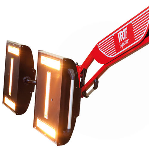 Essiccatore su guida di scorrimento - IRT 3-20 PCD - Herkules Hebetechnik GmbH - a infrarossi / induritore / con controllo automatico